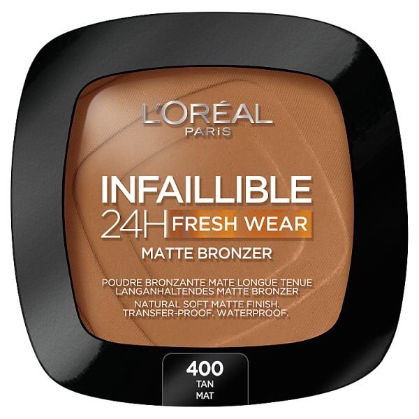 L'oreal Paris Infallible Longwear Matte Bronzer 400 Tan