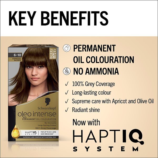 Schwarzkopf Oleo Intense 6-10 Espresso Blonde Hair Dye
