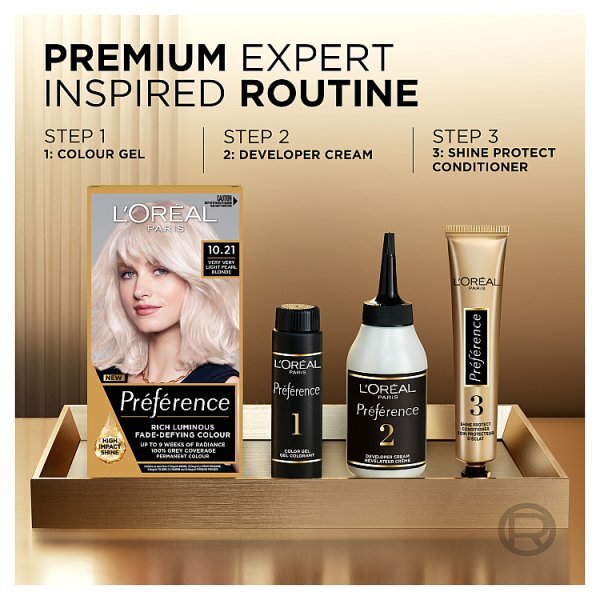 Preference 10.21 Stockholm Very Light Pearl Blonde Hair Dye