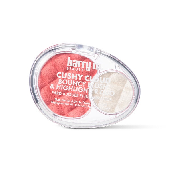 Barry M Cushy Cloud Bouncy Blush & Highlighter Duo Coral Cushion