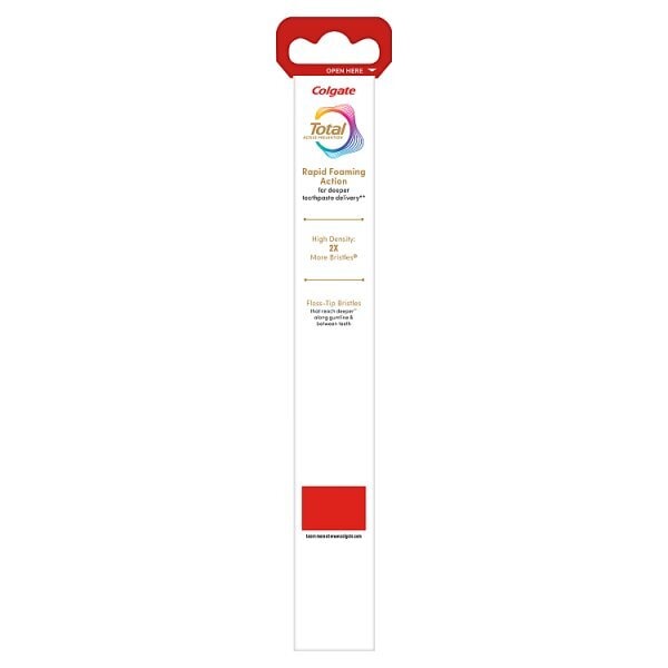 Colgate Total Foaming Clean Soft Manual Toothbrush