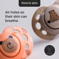 Tommee Tippee Closer to Nature Soothers Fun 6-18m