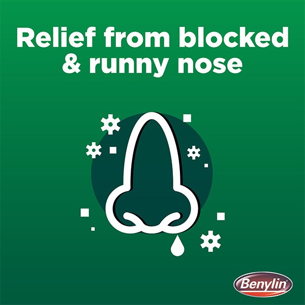 Benylin Mucus Cough & Cold All In One Tablets 16s
