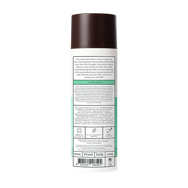 Frank Body Smoothing AHA Body Lotion 140ml