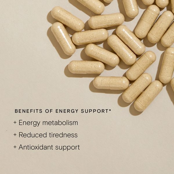 DNR Wild Nutrition Food-Grown Energy Support For All 60 Caps