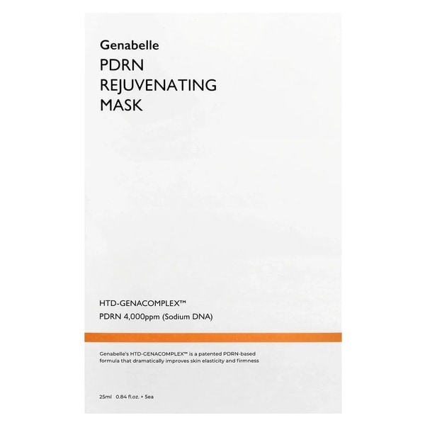 Genabelle PDRN Rejuvenating Mask. 5Pcs