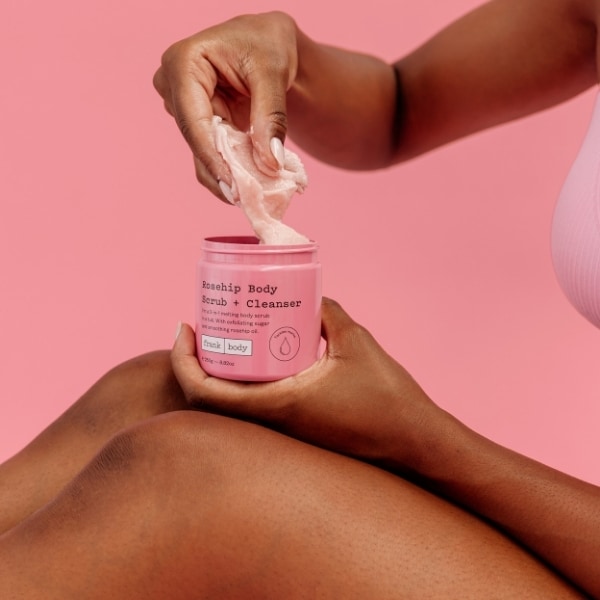 Frank Body Rosehip Scrub + Cleanser 250g
