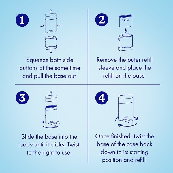 Wild Cherry Blossom Deodorant Refill 40g