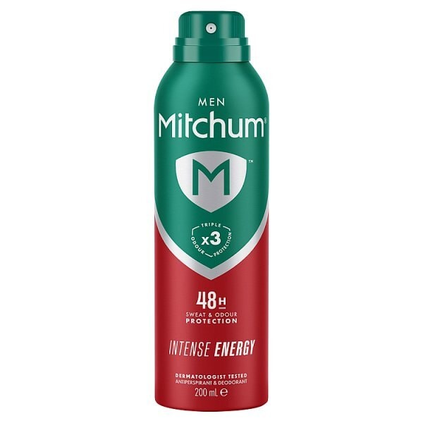 Mitchum Triple Odor Defense Intense Energy Aerosol 200ml