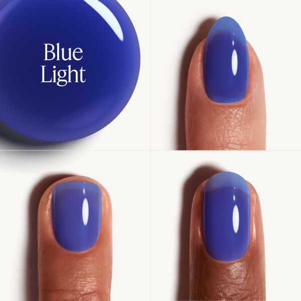 Essie Glass Nails Nail Polish Blue Light