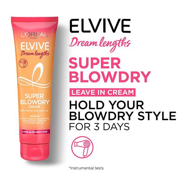 L'Oréal Paris Elvive Dream Lengths Super Blowdry Cream 150ml