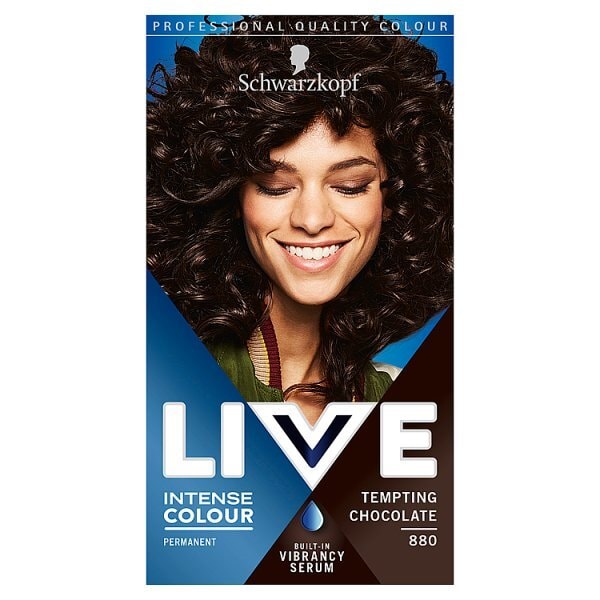 LIVE Intense Colour Permanent Hair Dye Tempting Chocolate