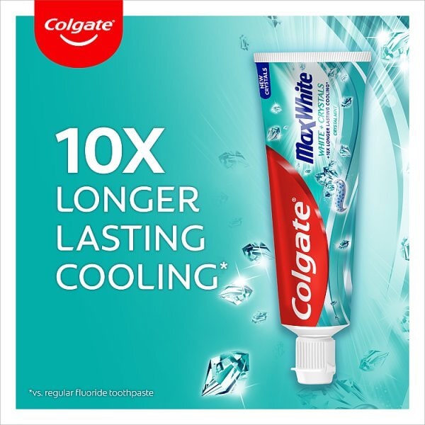 Colgate Max White Whitening Crystals Toothpaste 75ml