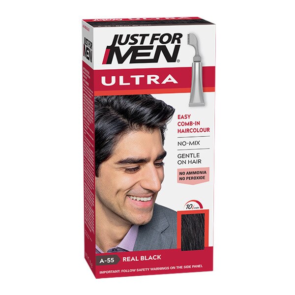 Just For Men Ultra Hair Colour  A55 Real Black