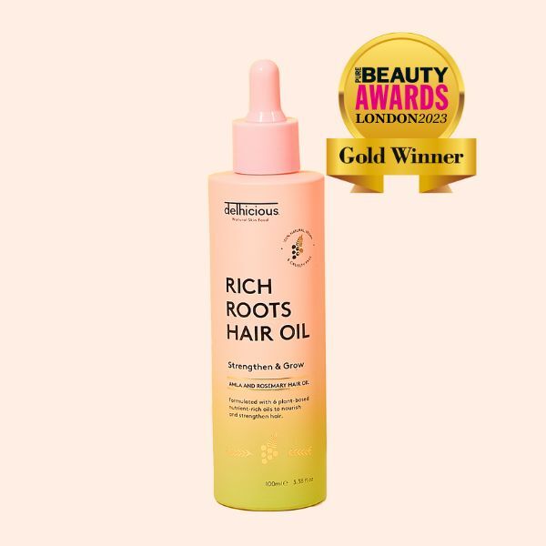 Delhicious Rich Roots Strengthen & Grow Hair Oil 50Ml