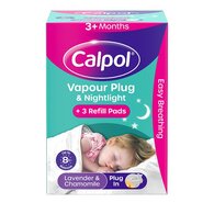 Calpol Vapour Plug & Nightlight with 3 Refill Pads