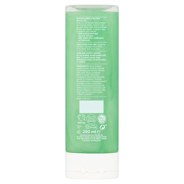 Superdrug shower clearance gel