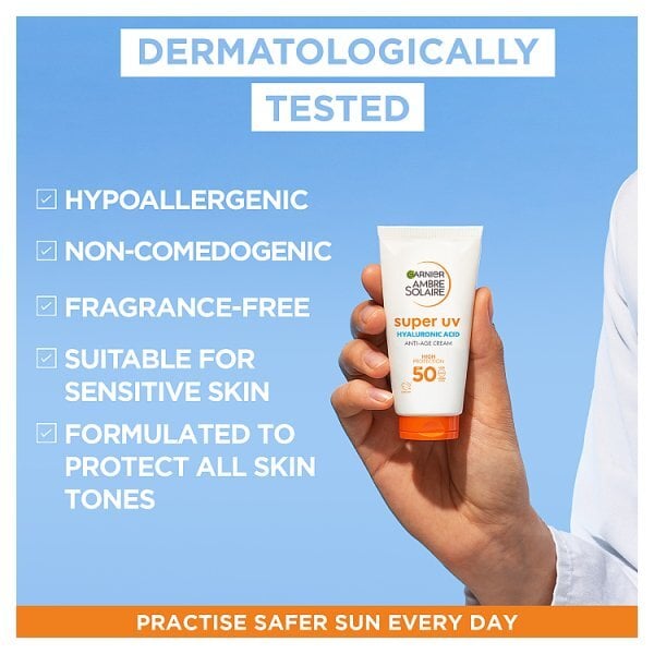 Garnier Ambre Solaire Anti-Age UV Protection Cream SPF50