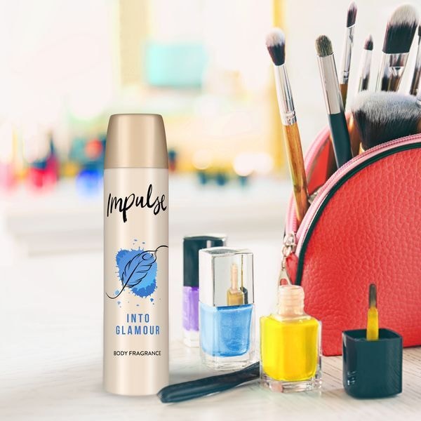 DNR Impulse Body Spray Deodorant Into Glamour 75ml
