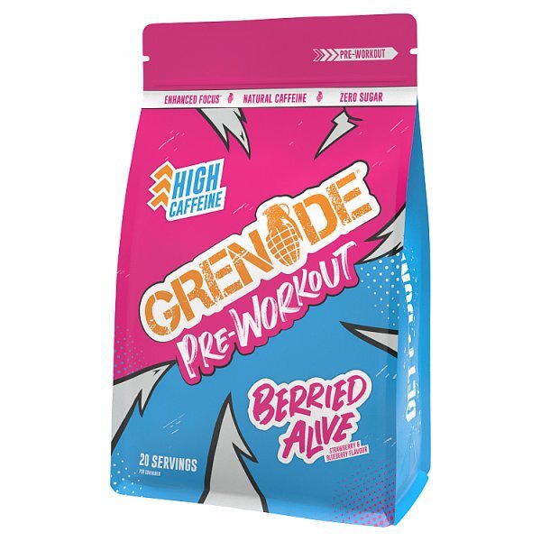 DNR Grenade Pre-workout Berried Alive 330g