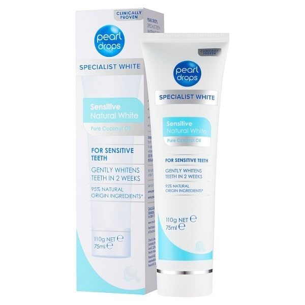 Pearl Drops Sensitive Natural White Toothpolish 75ml