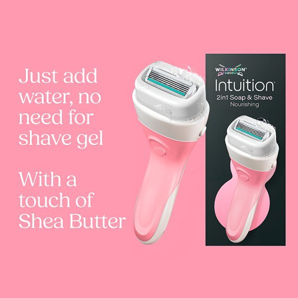Wilkinson Sword Intuition 2in1 Nourishing Women's Razor + 5 Blades