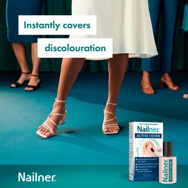 Nailner Active Cover Nail Fungus Treatment Natural Nude