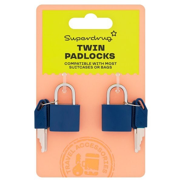 Superdrug Padlock Set of 2