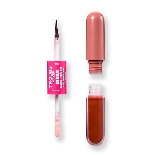 Trouble Maker Genius Peel-off Lip Liner Stain and Gloss Checkmate