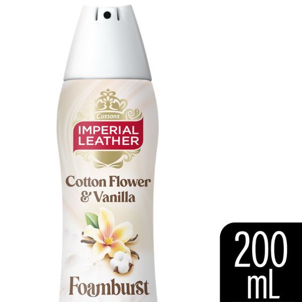 Imperial Leather Cotton Flower & Vanilla Foamburst Body Wash 200ml