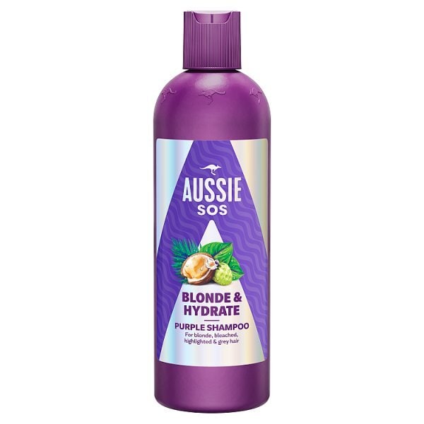 Aussie Blonde & Hydrate Purple Shampoo 300ml