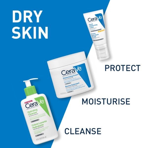 CeraVe Moisturising Cream - Dry to Very Dry Skin 454g