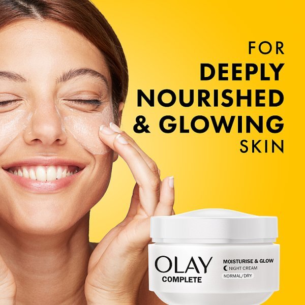 Olay Complete 3in1 Normal/Dry Night Cream Moisturiser 50ml