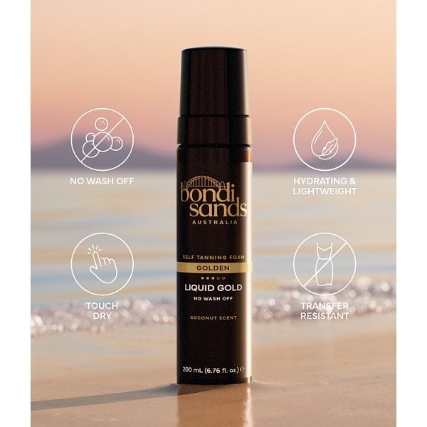Bondi Sands Liquid Gold Self Tanning Foam 200ml