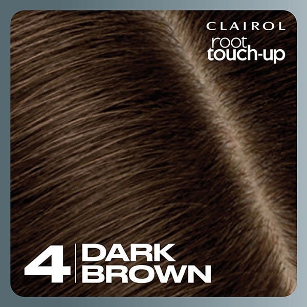 Clairol Root Touch-Up Permanent Hair Dye 4 Dark Brown