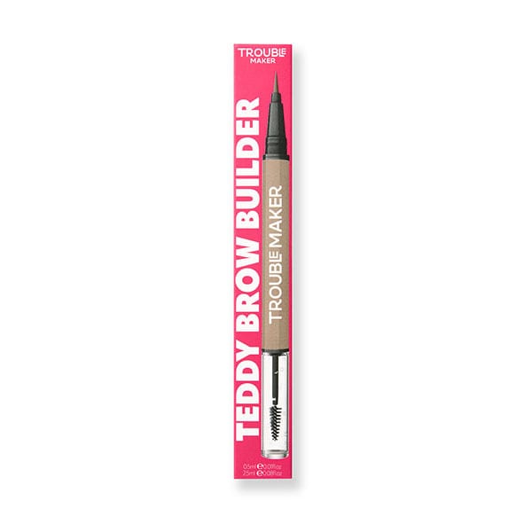 Trouble Maker Teddy Brow 2-in-1 Gel + Brow Pen Light Brown