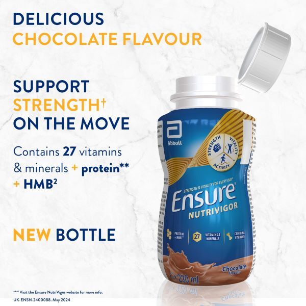 Ensure NutriVigor Ready To Drink Chocolate Flavour 220ml