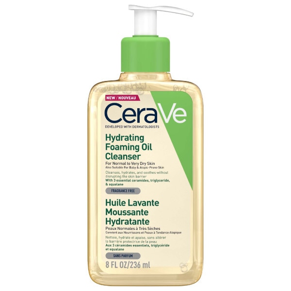 CeraVe Hydrating Foaming Oil Cleanser - Very Dry Skin 236ml