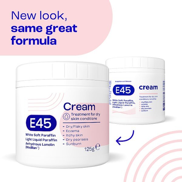E45 Dermatological Moisturising Cream 125g
