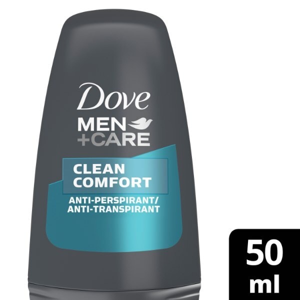 Dove Men+Care Clean Antiperspirant Deodorant Roll on 50ml