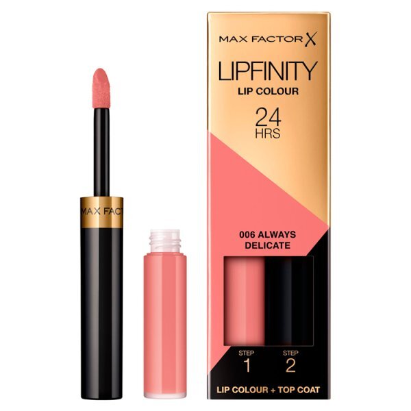 Max Factor Lipfinity Lip Colour - 006 Always Delicate