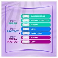 Always Dailies Long Plus Extra Protect Panty Liners x24