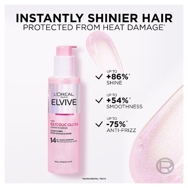 L'Oréal Paris Elvive Glycolic Gloss Leave-In Serum 150ml