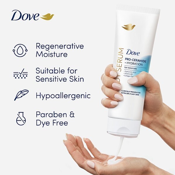 Dove Body Serum Lotion Barrier Repairing Pro Ceramide+ Hydration 200ml
