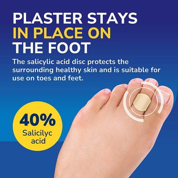 Scholl Corn Removal Waterproof Plasters Medicated