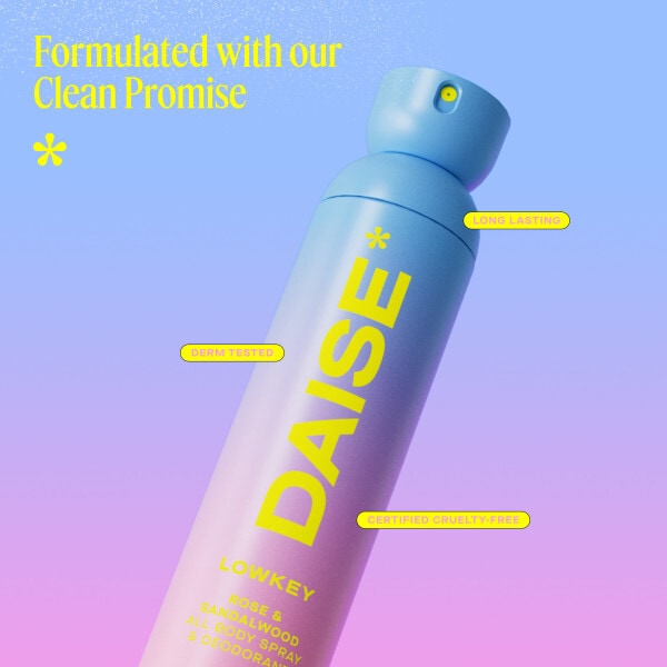 Daise All Body Spray & Deodorant Lowkey 120ml