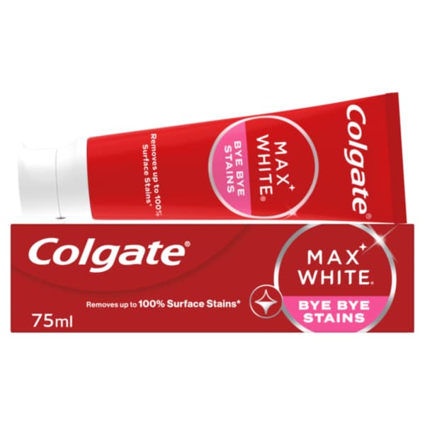 Colgate Max White Bye Bye Stains Whitening Toothpaste 75Ml