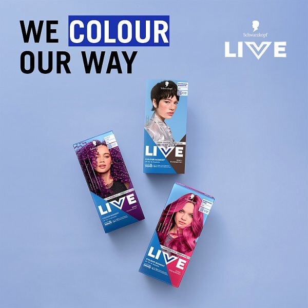 Schwarzkopf LIVE Charcoal Brunette Semi-Permanent Hair Dye