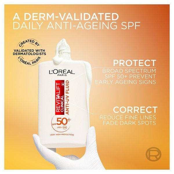 L'Oreal Paris Revitalift Clinical Vitamin C Uv Fluid Spf 50+ 50ml