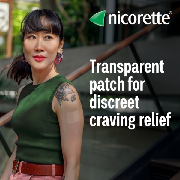 Nicorette Invisi 25 Mg Step 1- 14 Nicotine Patches